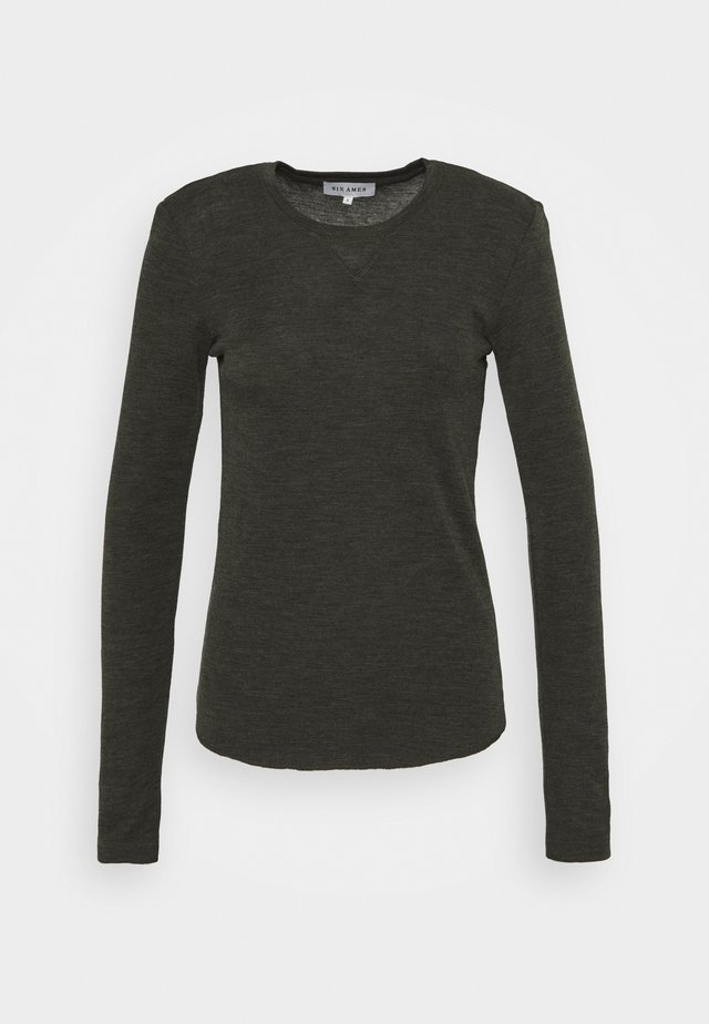 WIGGI - Maglione - green melange