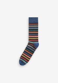 Next 5 PACK REGULAR FIT - Strømper - neutral green colour pop stripe