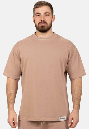SPORTS - Print T-shirt - warm braun