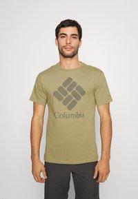Columbia BASIC LOGO™ SHORT SLEEVE - T-shirt estampada - savory
