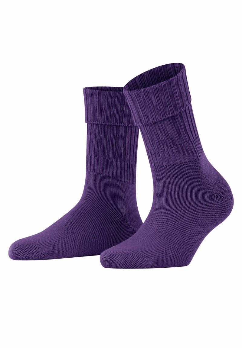 FALKE STRIGGINGS RIB - Socken - petunia