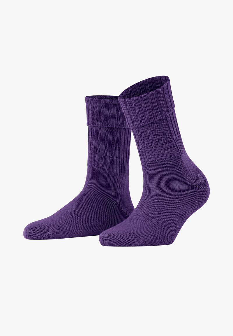 FALKE Striggings Rib - Socken - petunia