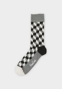 Happy Socks - FILLED OPTIC SOCK UNISEX - Strømper - black multi Miniaturebillede 1