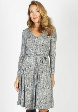 MARGUERITE - GLIMMER - Jerseykleid - grey