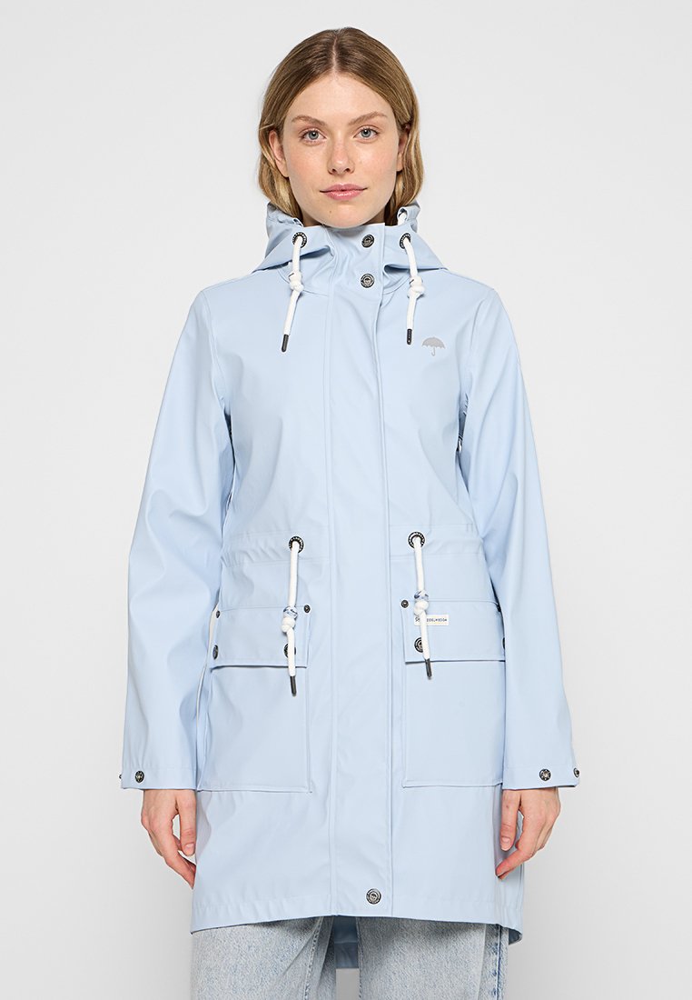 Schmuddelwedda Regenjas lichtblauw