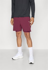 ICANIWILL WORKOUT SHORTS MEN - Calções desportivos - dark mahogany