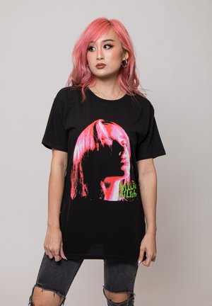 BILLIE EILISH NEON SHADOW - Print T-shirt - black