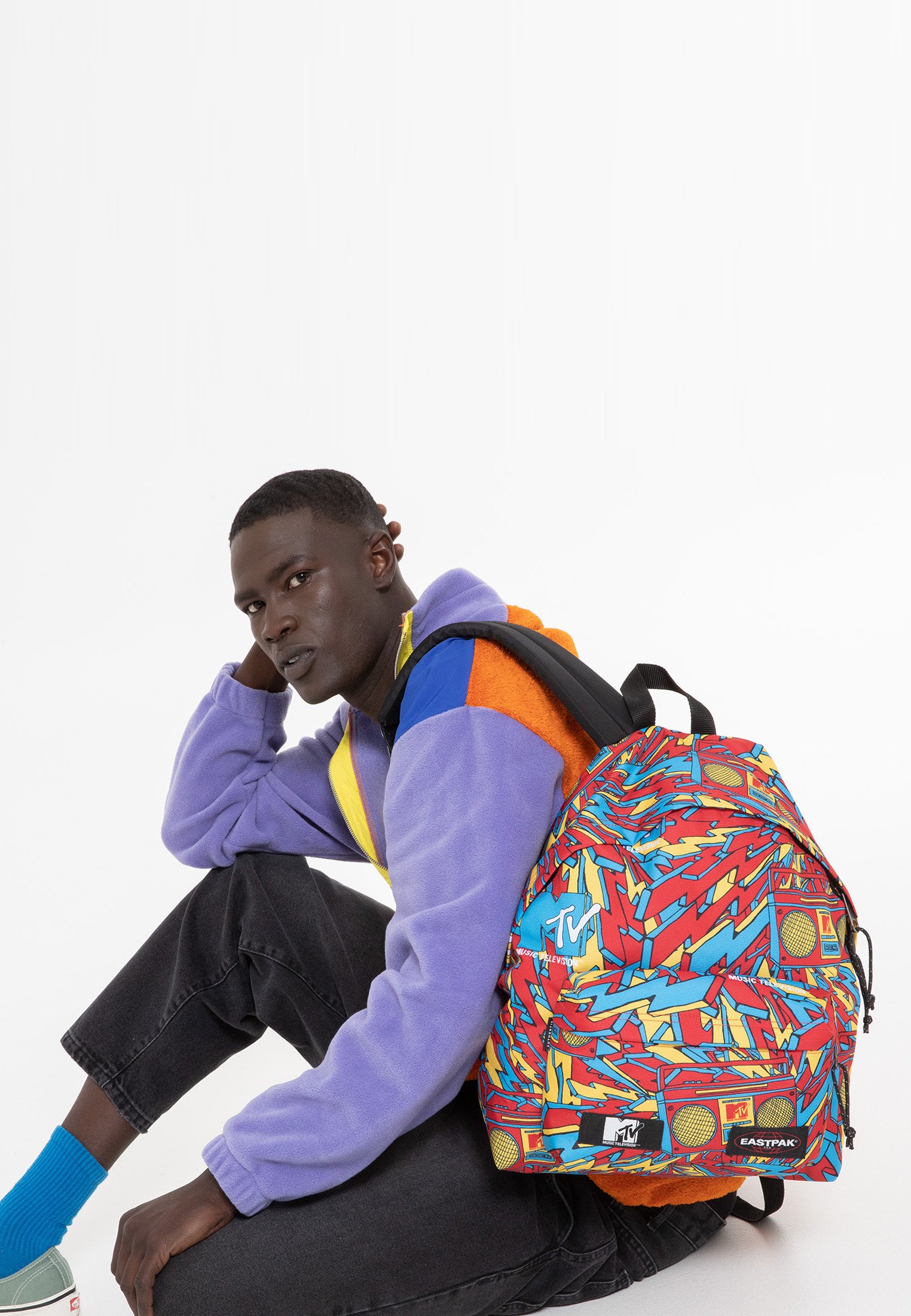 Eastpak PADDED PAKR - Zaino - mtv orange/arancione screziato - Zalando.it