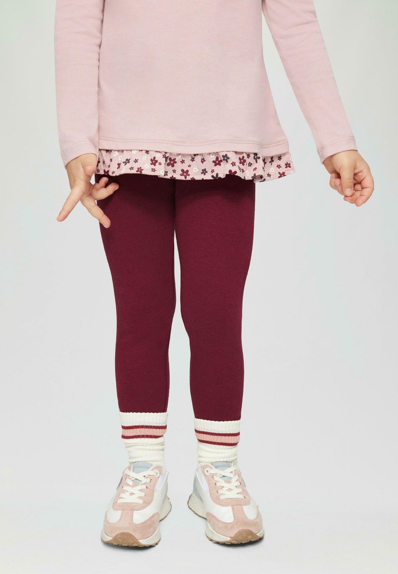 Leggings Bébé BABIDU Mixte 0-6 Mois - 100% Coton Brossé, Pieds Inclus - Blanc, Fabriqué En Espagne