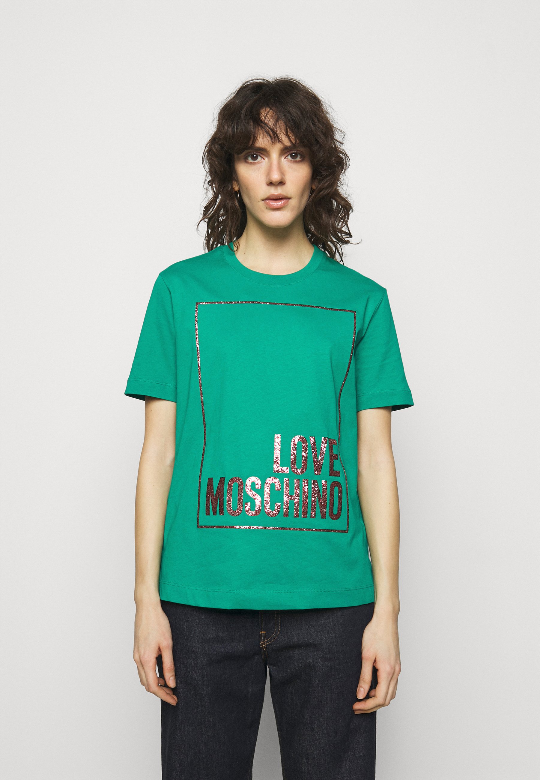 green moschino t shirt