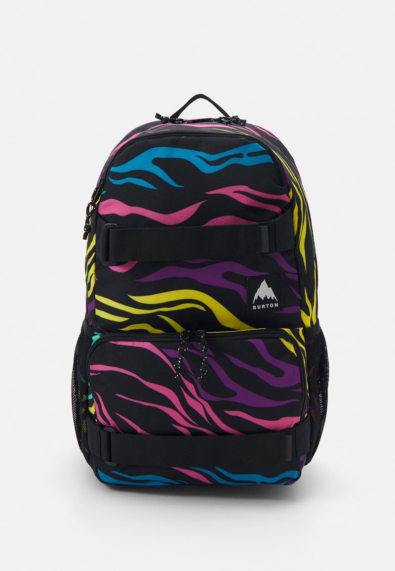 Burton TREBLE YELL UNISEX - Dnevni ruksak - black/yellow/pink