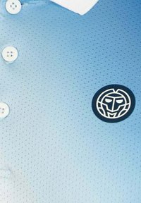 BIDI BADU Poloshirt - white blue