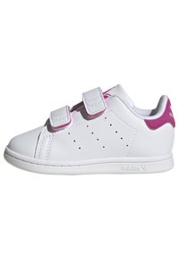 adidas Originals - STAN SMITH COMFORT CLOSURE KIDS - Baby shoes - ftwr white ftwr white semi lucid fuchsia Thumbnail Image 1
