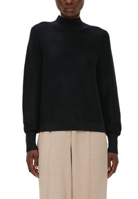 s.Oliver BLACK LABEL AUS MIX - Strickpullover - schwarz