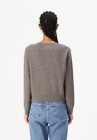 Samsøe Samsøe BOSTON CARDIGAN - Kardiganas - grey blue mel.