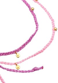 Elli 2ER SET - Ankelkæder - pink
