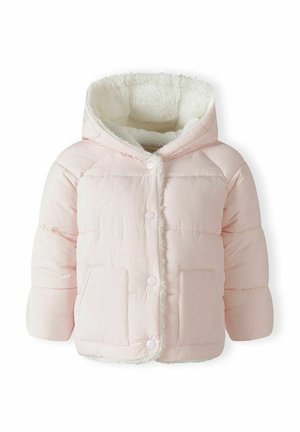 FAUX FUR LINING WITH HOOD - Talvitakki - pink