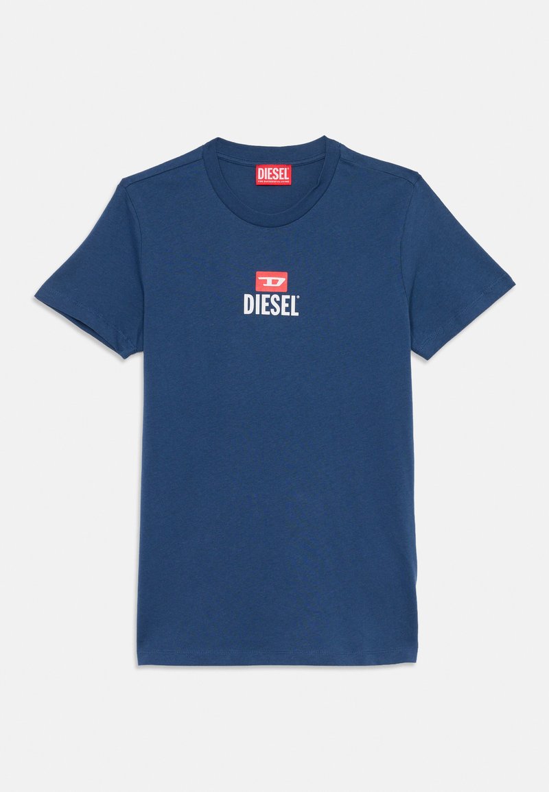 Diesel T-shirt print koningsblauw Diesel T-shirt print koningsblauw