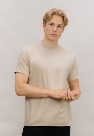 TEE BRUNO - T-shirts - light sand