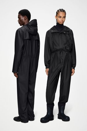 Rains REGULAR UNISEX - Overall / Jumpsuit - black