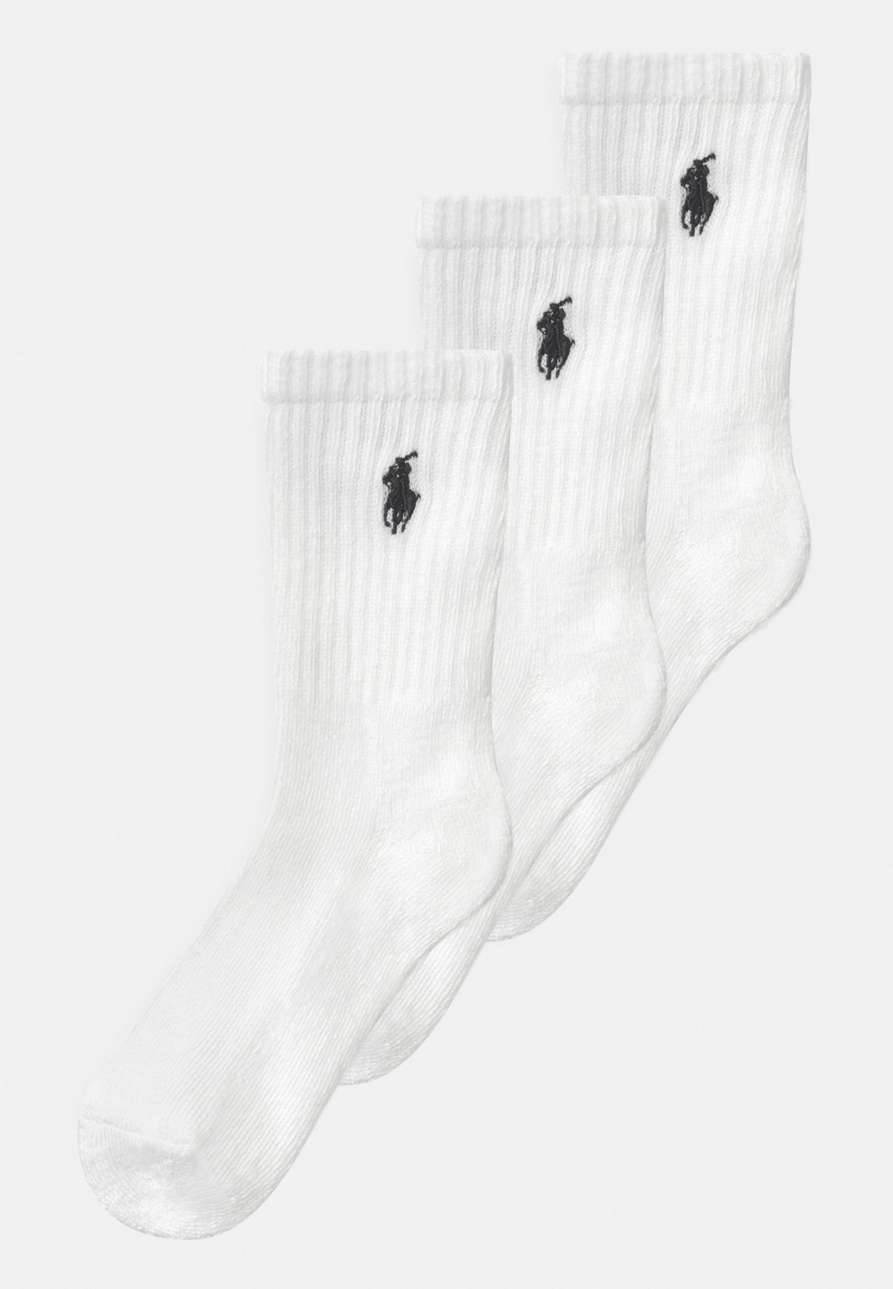 white polo socks crew