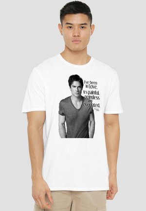 Warner Brothers, VAMPIRE DIARIES/IN LOVE - T-Shirt print - white