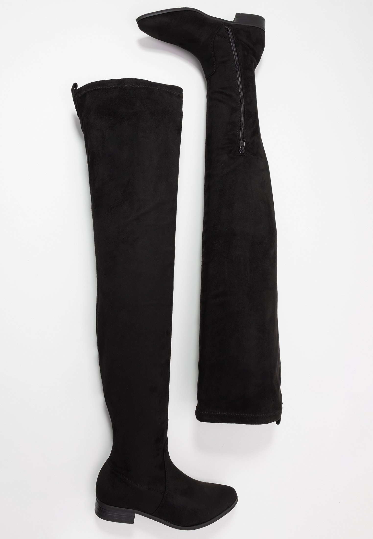 Glamorous Botas mosqueteras - black/negro - Zalando.es
