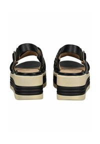 REGARDE LE CIEL Sandali con plateau - black