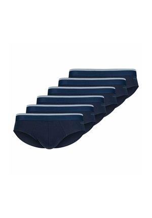 6ER PACK - BRASIL STRETCH - Slip - blau