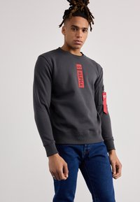 Alpha Industries - ALPHA - Felpa - vintage grey Immagine in miniatura 1