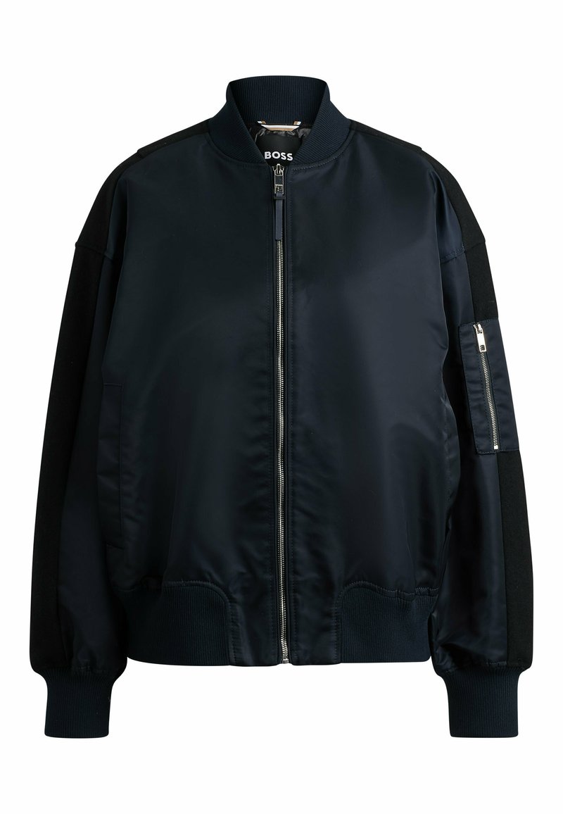 Boss Bomberjacks donkerblauw