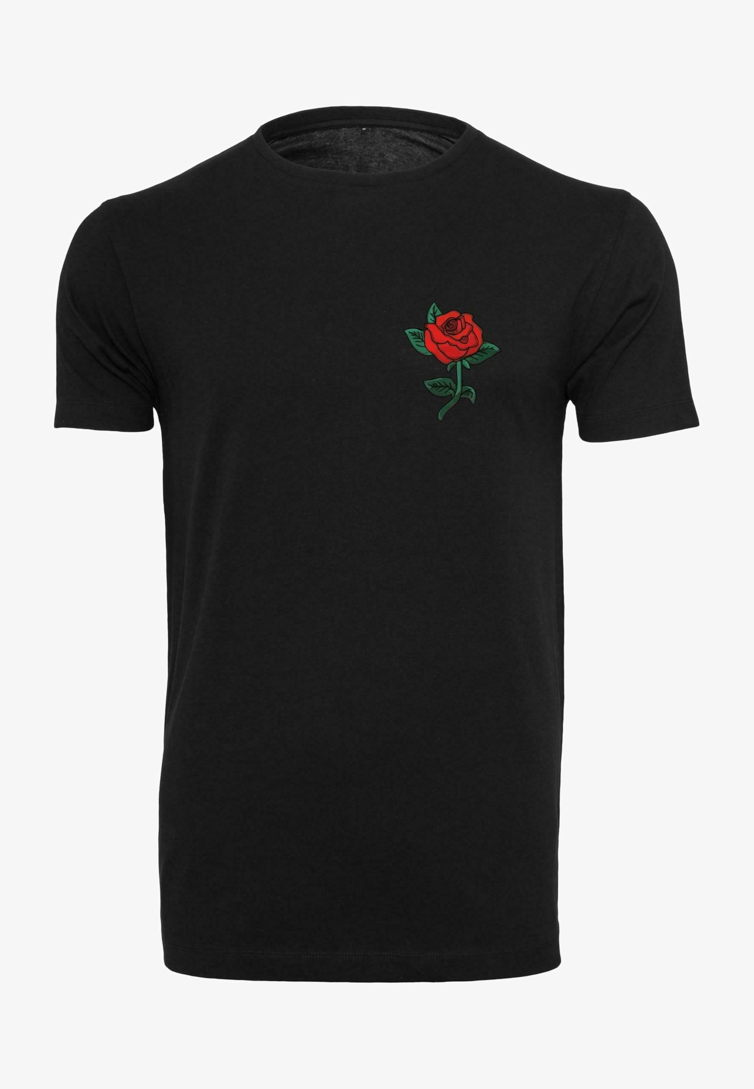 Mister Tee ROSE Print T-shirt black