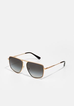 Michael Kors SILVERTON - Sonnenbrille - shiny yellow gold/light grey gradient