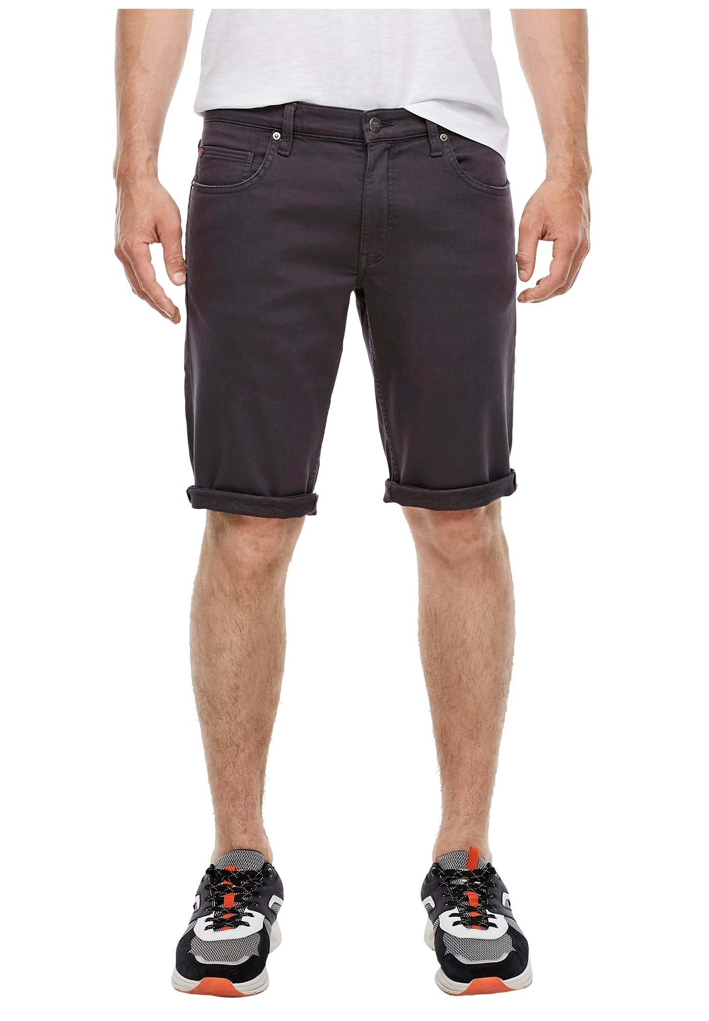 s.Oliver BERMUDA - Jeansshort - dark grey/antraciet - Zalando.nl