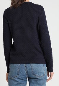 TOM TAILOR DENIM Stickad tröja - dark blue