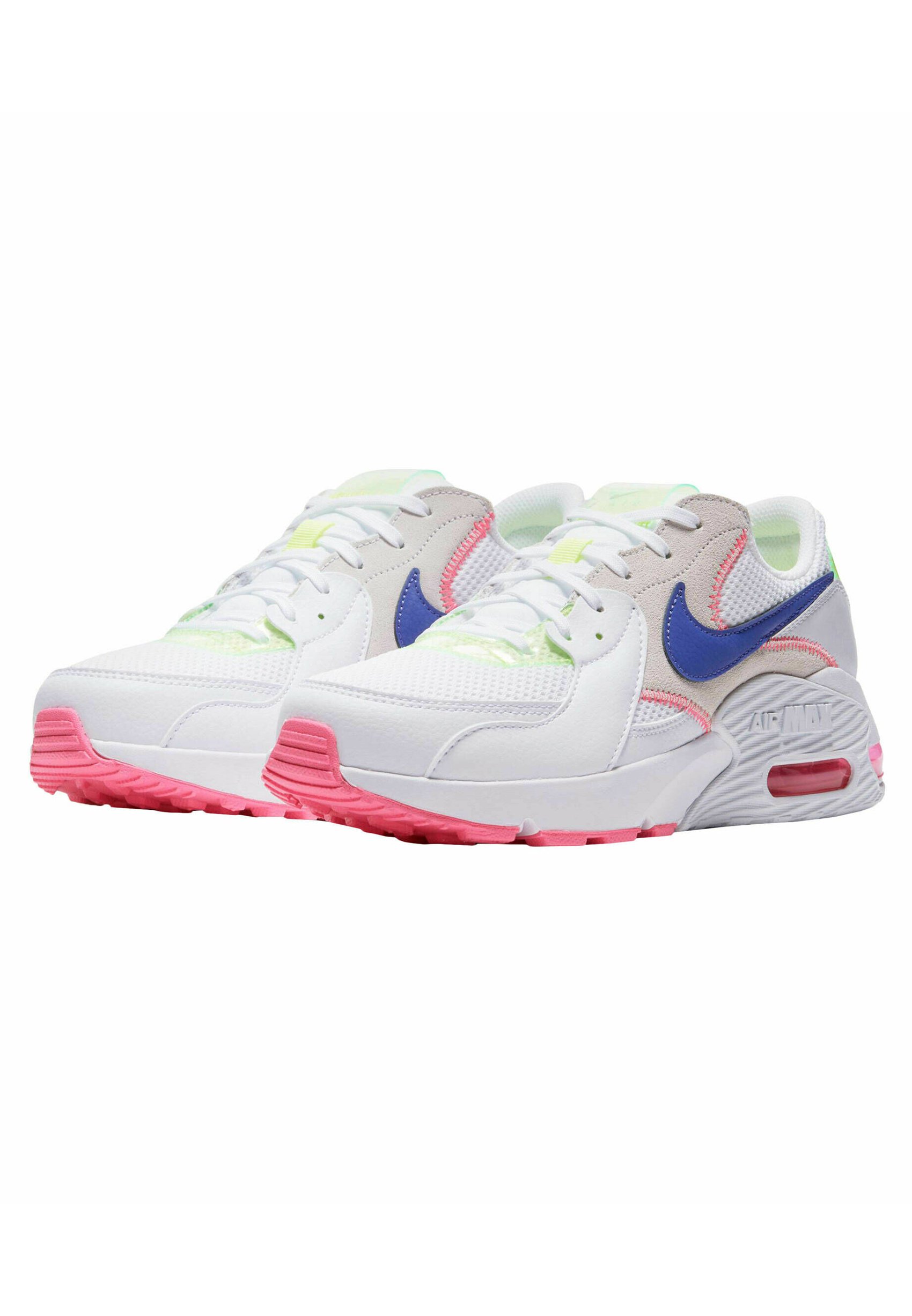 Nike Performance AIR MAX EXCEE - Zapatillas - weiss/pink/blanco - Zalando.es