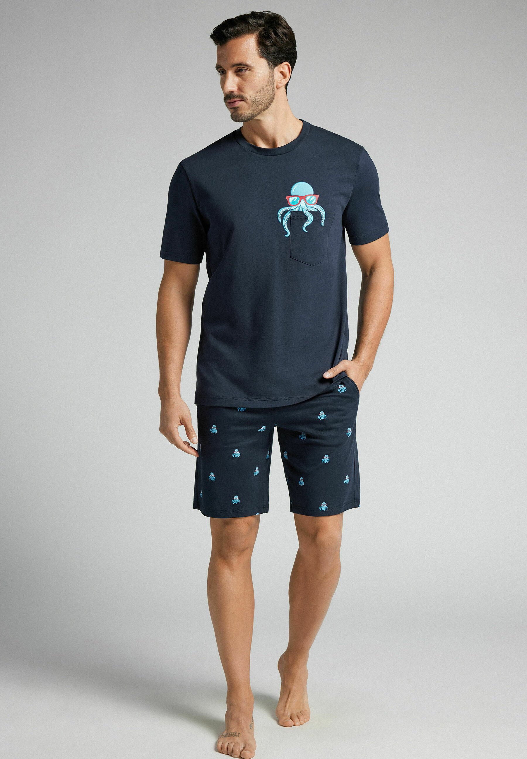 Little Blue House Pyjamabroek voor heren van jersey, XXL