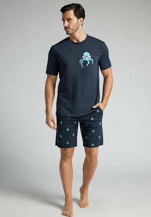 IUMAN Intimissimi Uomo SET - Nattøj sæt - blue