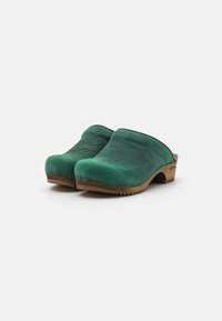 Sanita CHRISSY OPEN - Clogs - dark green