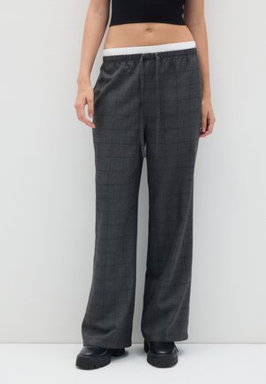 WIDE MIX - Pantaloni - grey