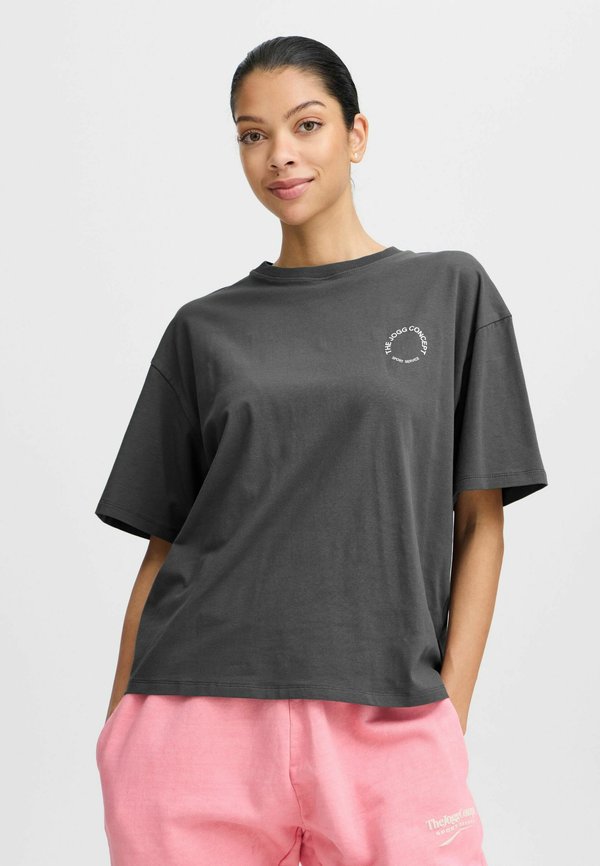 JCSimona - Print T-shirt - ebony