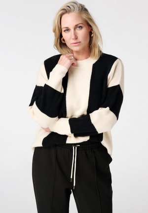 NOT TRANSLATED - Pullover - multi black white