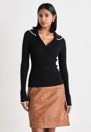 Cras ALYSSA BLOUSE - Jumper - black