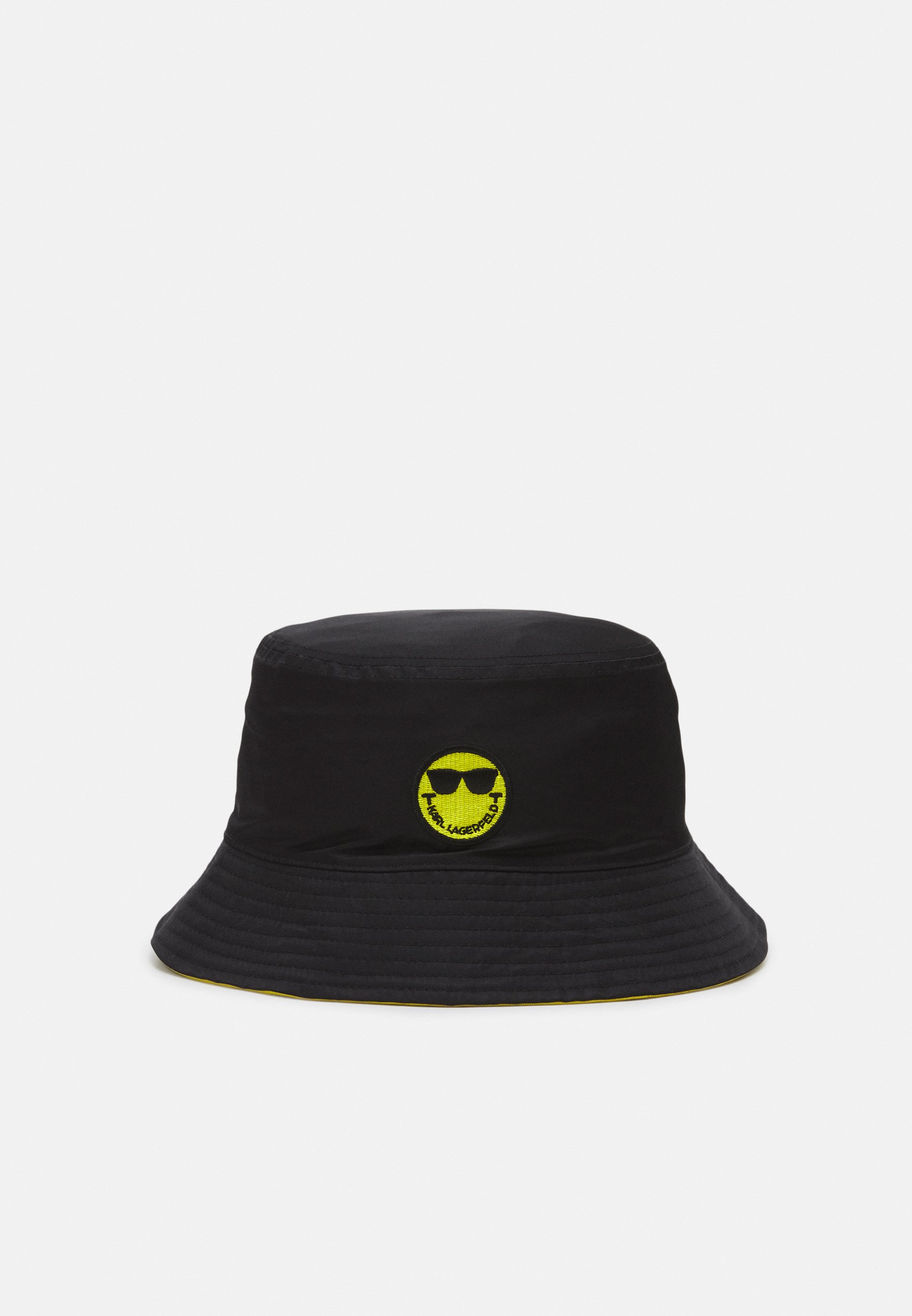 KARL LAGERFELD KARL X SMILEY BUCKET HAT - Cappello - black/yellow/nero -  Zalando.it