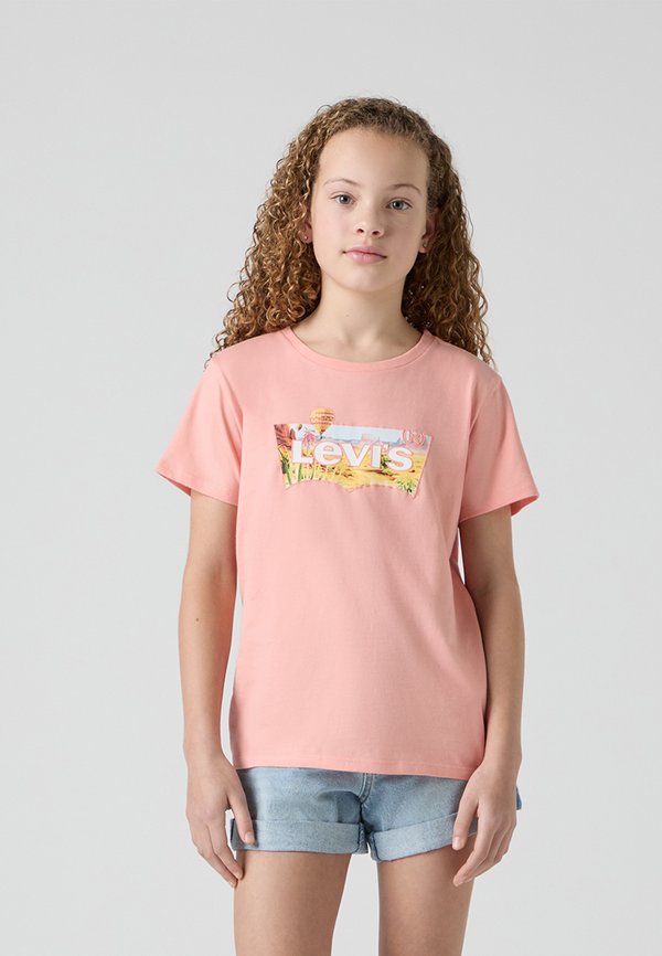 HOT AIR BALLOON BATWING - Print T-shirt - candlelight peach