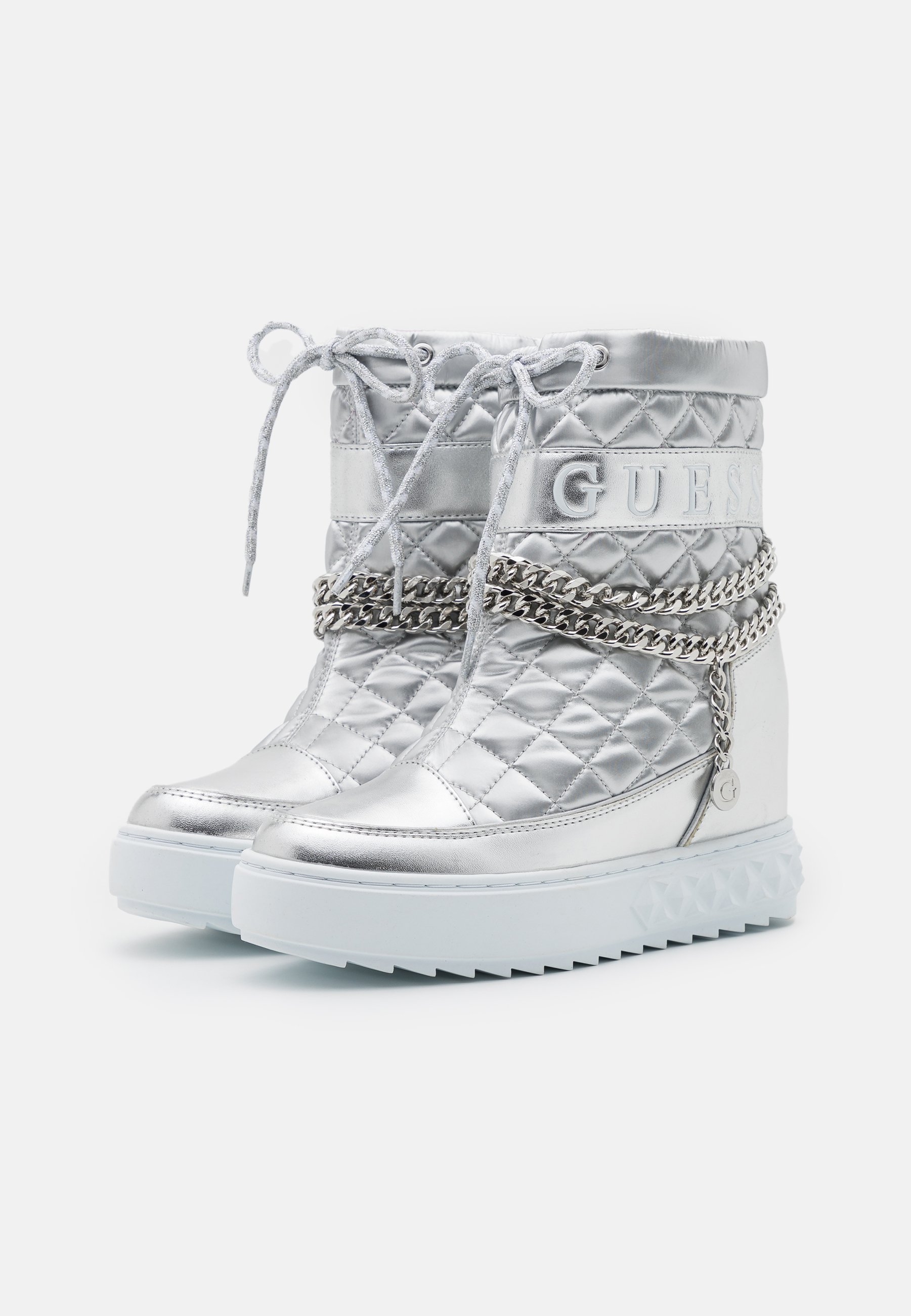 guess metallic boots
