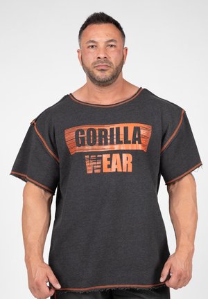 Gorilla Wear Classic Work Out Top Bodybuilding Rag Top Sportswear T-Shirt  Gym