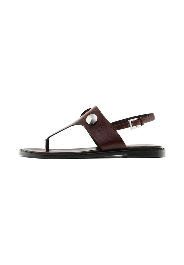 T-bar sandals - mauve