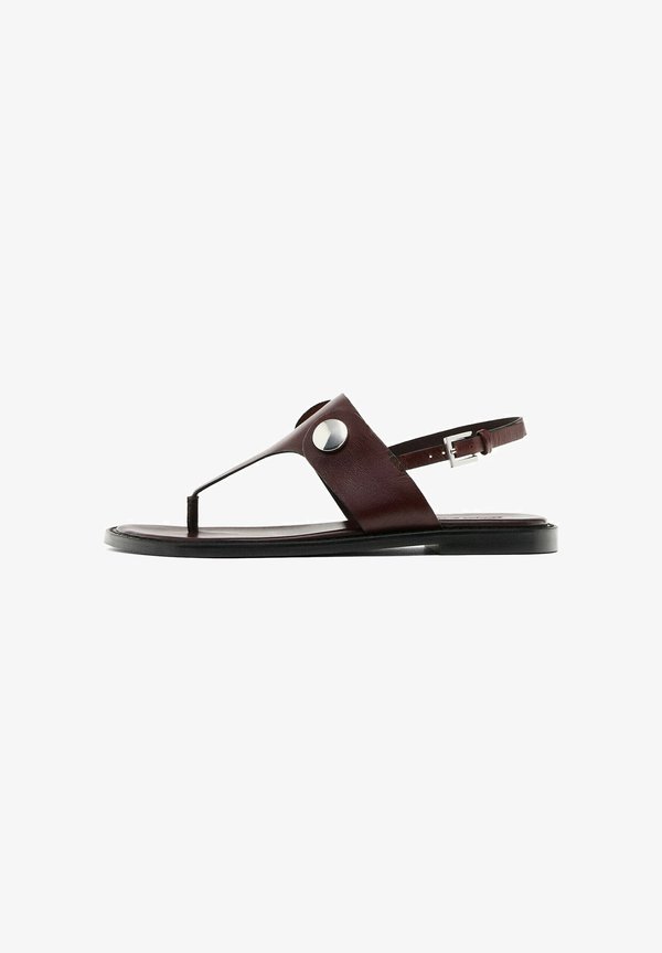 T-bar sandals - mauve