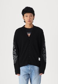 Edwin TATSU CARDIGAN UNISEX - Cardigan - black